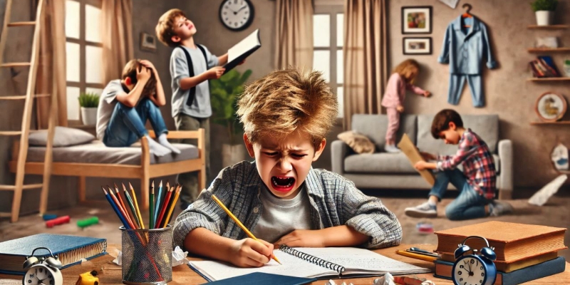 شناسایی بیش فعالی در کودکان